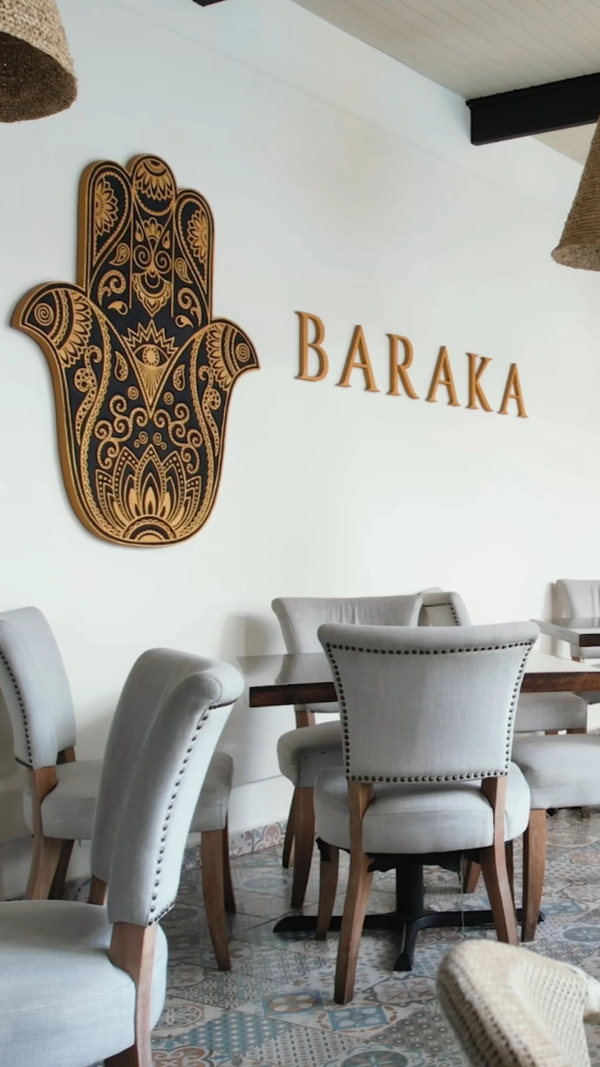 Baraka Mediterranean restaurant at KC Hotel San Jose